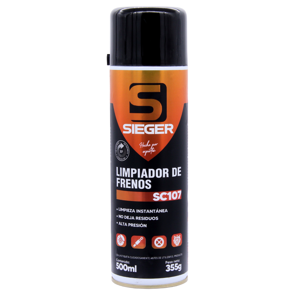 LIMPIADOR DE FRENOS 500ML/355G-SC107