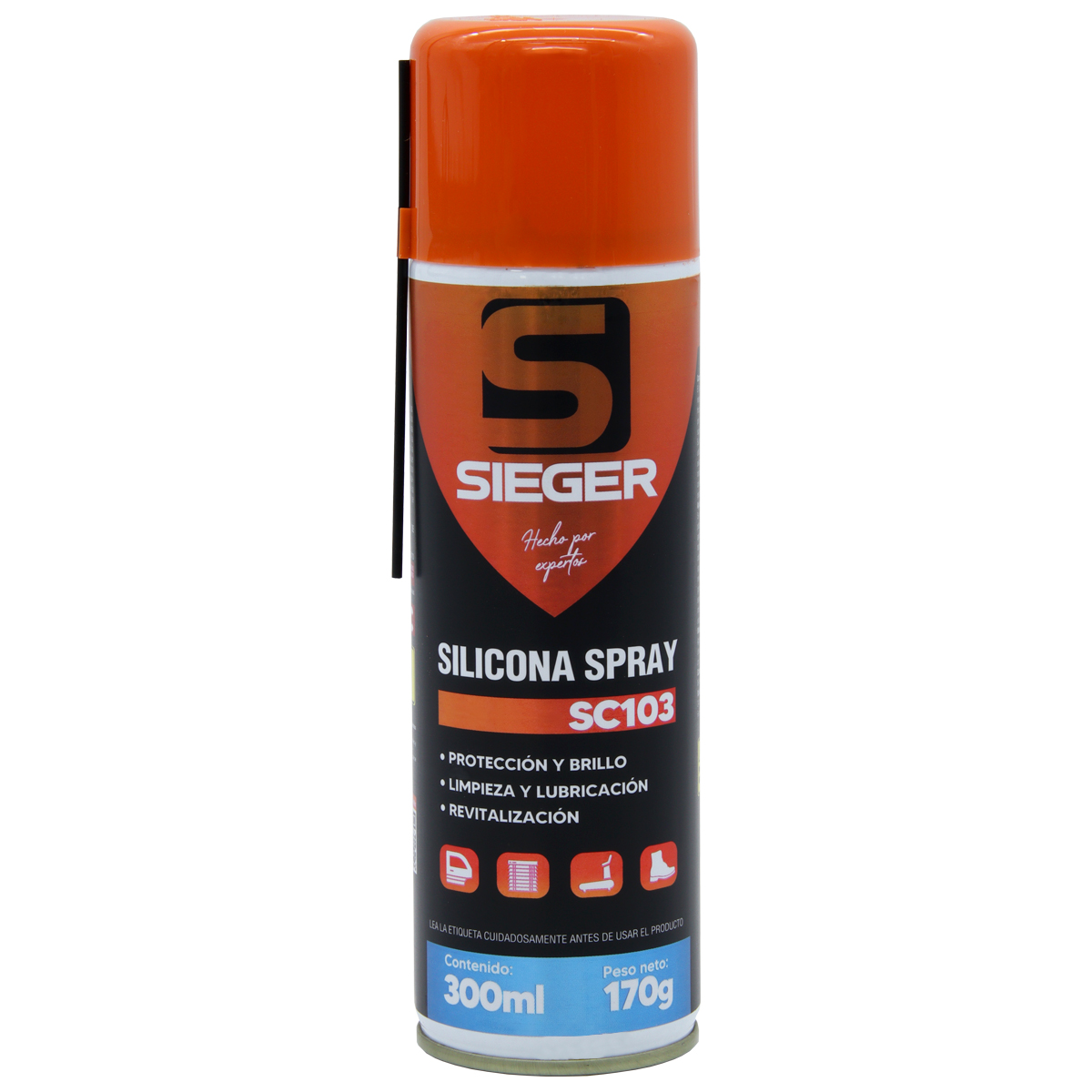 SILICONA SPRAY 300ML/170G-SC103