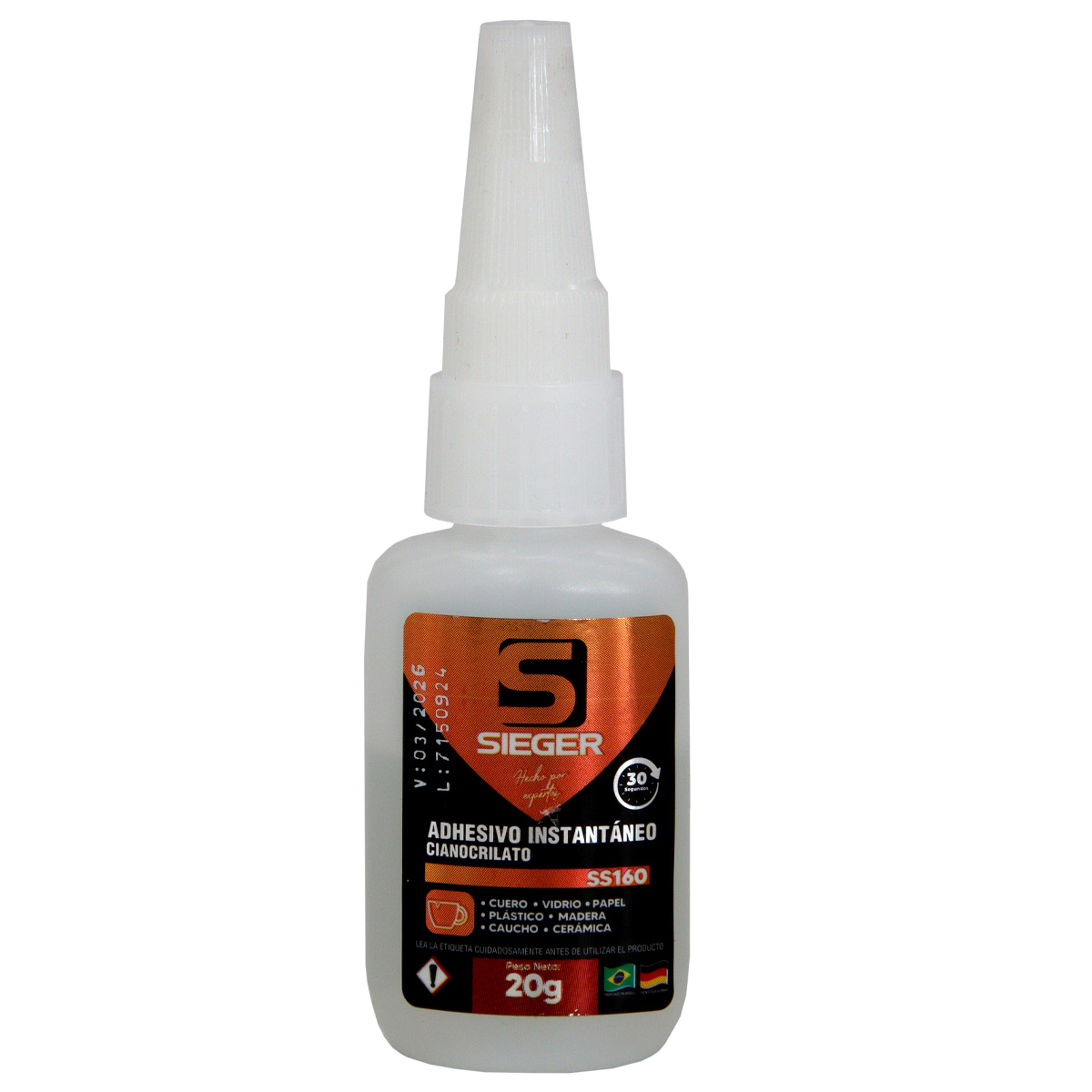 ADHESIVO INSTANTANEO (CIANOACRILATO) 20G-SS160