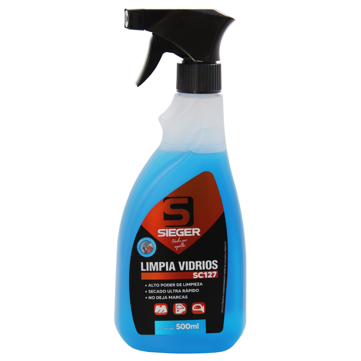 LIMPA VIDROS SC127 12X500ML - SIEGER