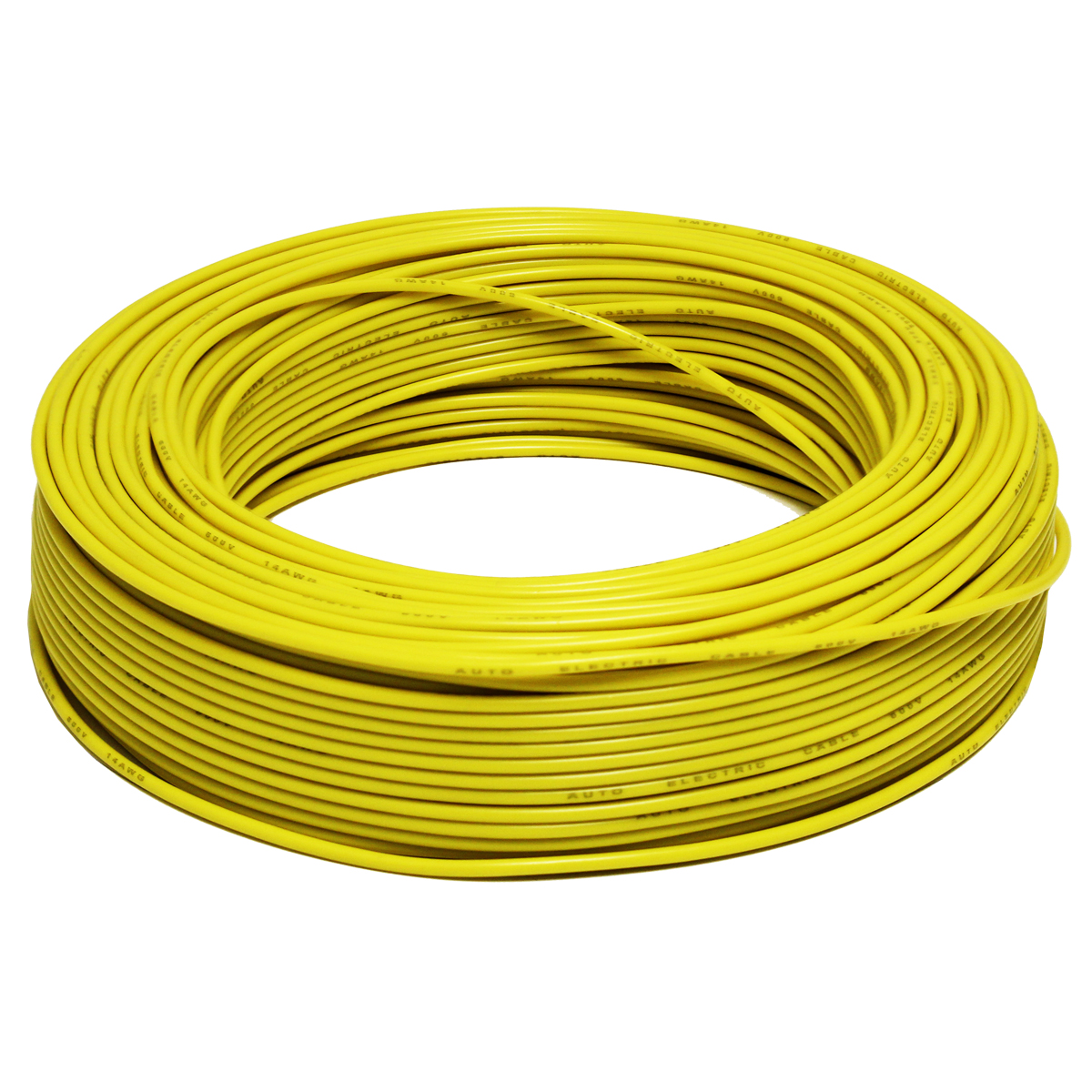 CABLE ELECTRICO N12 AMARILLO 100M