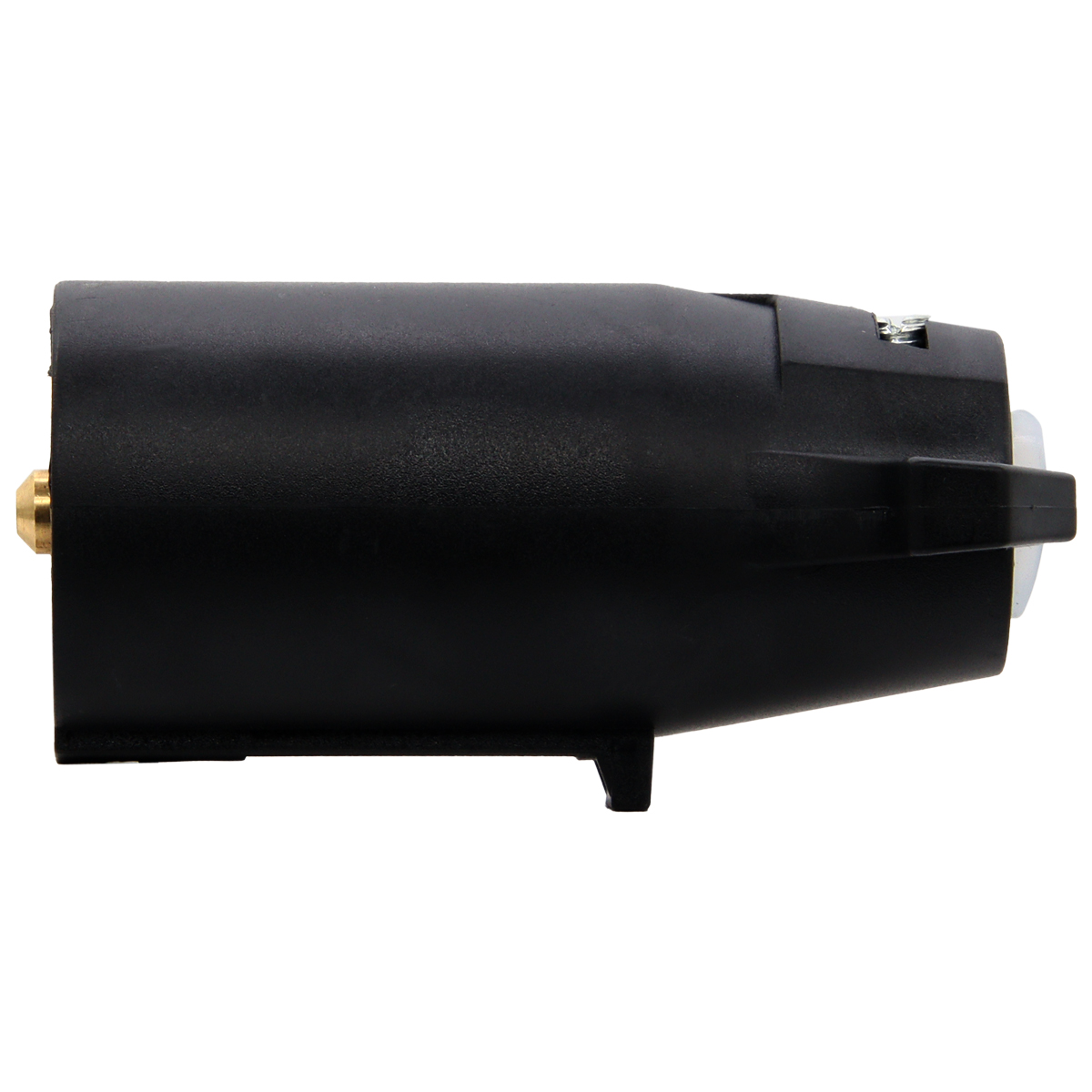 ENCHUFE AMERICANO MACHO 7 PINES PLANO PLAST NEGRO